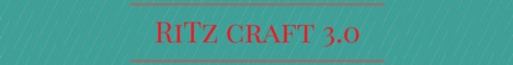 RiTz craft 3 0 Server Banner