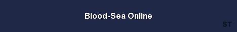 Blood Sea Online Server Banner