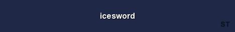 icesword Server Banner
