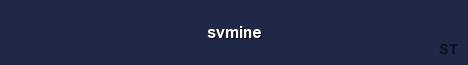 svmine Server Banner