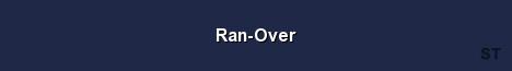 Ran Over Server Banner