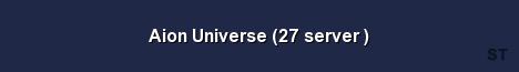 Aion Universe 27 server Server Banner