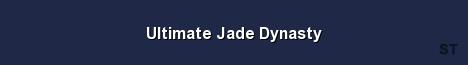 Ultimate Jade Dynasty Server Banner