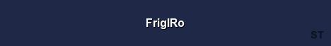 FriglRo Server Banner