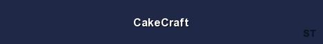 CakeCraft Server Banner