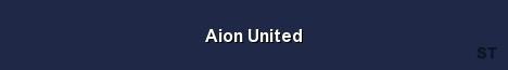 Aion United Server Banner