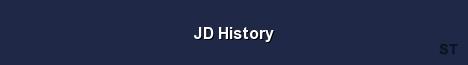 JD History Server Banner