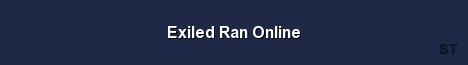 Exiled Ran Online Server Banner
