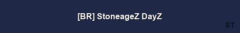 BR StoneageZ DayZ Server Banner