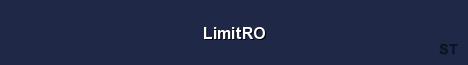 LimitRO Server Banner