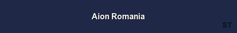 Aion Romania Server Banner