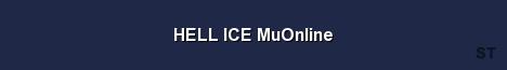 HELL ICE MuOnline Server Banner