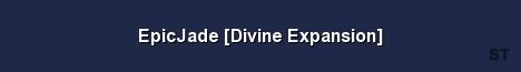 EpicJade Divine Expansion Server Banner