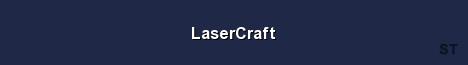 LaserCraft Server Banner