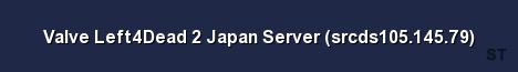 Valve Left4Dead 2 Japan Server srcds105 145 79 