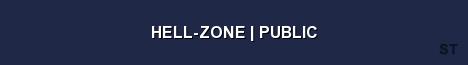 HELL ZONE PUBLIC Server Banner