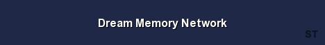 Dream Memory Network Server Banner