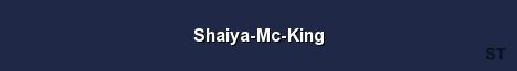 Shaiya Mc King Server Banner