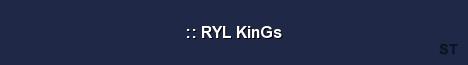 RYL KinGs Server Banner