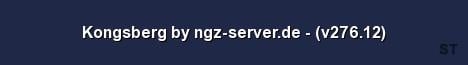 Kongsberg by ngz server de v276 12 Server Banner