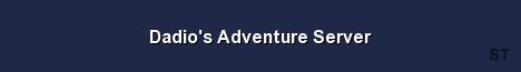 Dadio s Adventure Server Server Banner
