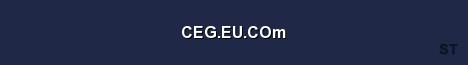 CEG EU COm Server Banner