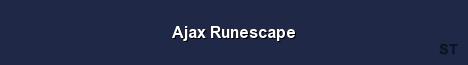 Ajax Runescape Server Banner