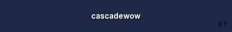 cascadewow Server Banner