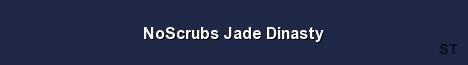 NoScrubs Jade Dinasty Server Banner