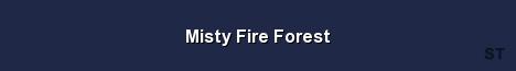 Misty Fire Forest Server Banner