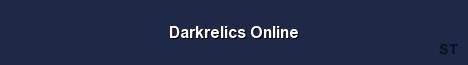 Darkrelics Online Server Banner