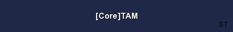 Core TAM Server Banner