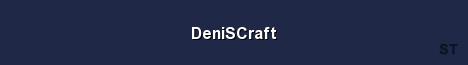 DeniSCraft Server Banner