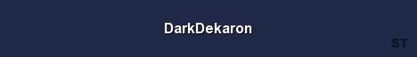 DarkDekaron Server Banner