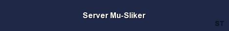 Server Mu Sliker Server Banner