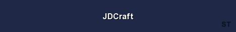 JDCraft Server Banner