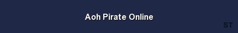 Aoh Pirate Online Server Banner