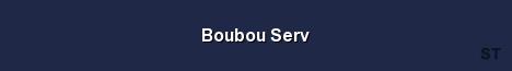 Boubou Serv Server Banner