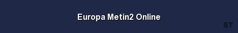 Europa Metin2 Online Server Banner