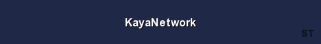 KayaNetwork Server Banner