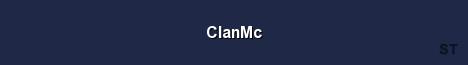 ClanMc Server Banner