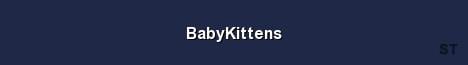 BabyKittens Server Banner