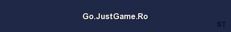 Go JustGame Ro Server Banner