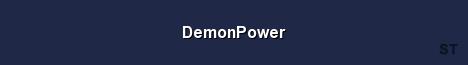 DemonPower Server Banner