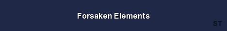 Forsaken Elements Server Banner