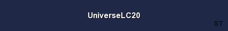 UniverseLC20 Server Banner
