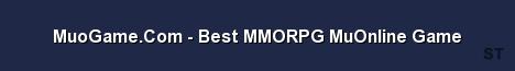 MuoGame Com Best MMORPG MuOnline Game Server Banner