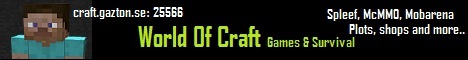 World Of Craft Server Banner