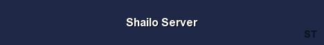 Shailo Server Server Banner