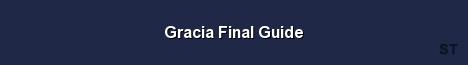 Gracia Final Guide Server Banner